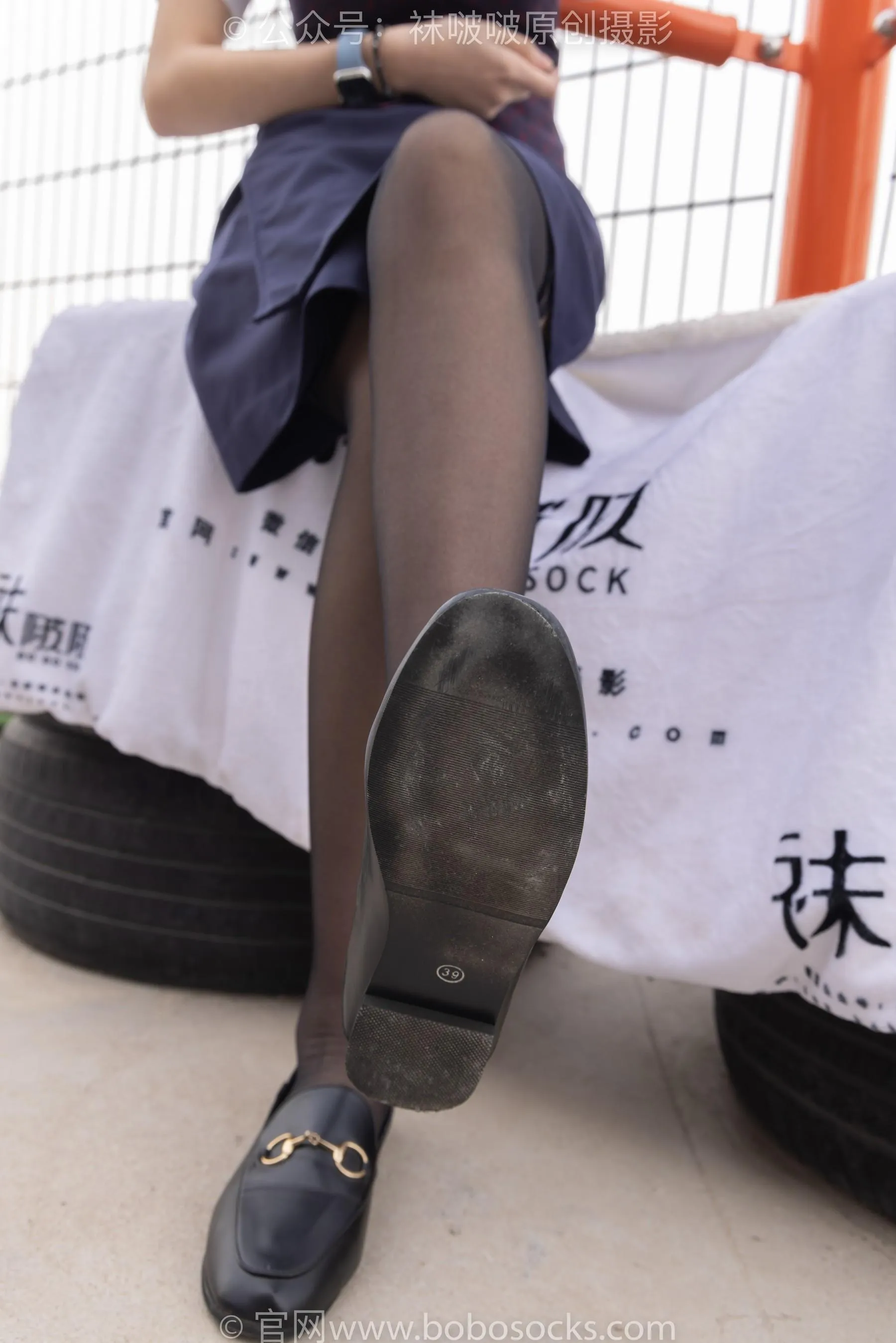 [BoBoSocks袜啵啵]NO.227 小甜豆-皮鞋、黑丝、裸足[23] [57P]插图1